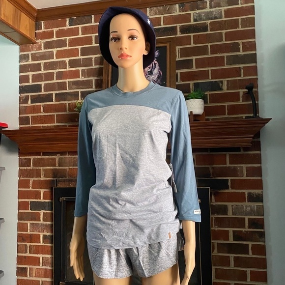 Wrangler Riggs Workwear Women's 3/4 Sleeve Color Blocked Performance T-Shirt XS - Picture 6 of 16